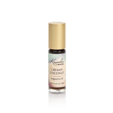 Kuumba Made Creamy Coconut Fragrance Oil Roll-On 0.13 fl oz | Alcohol Free Rollerball Perfume