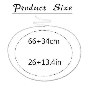 Relbcy Boho Rhinestone Waist Chain Belly Body Chain Rave Body Jewelry Nightclub Waist Chains for Wom...