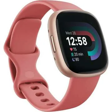 Fitbit Versa 4: Fitness Smartwatch with GPS & Heart Rate