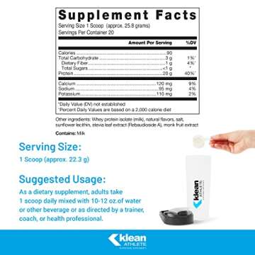 Klean ATHLETE Klean Isolate - Whey Protein Isolate for Optimal Performance