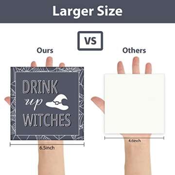 48pcs Halloween Party Napkins for Spooky Celebrations