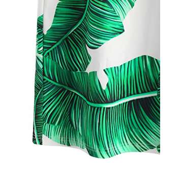 Floerns Palm Leaf Print Dress - Perfect Summer Style!