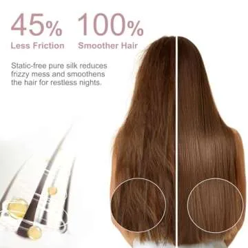 CAAIR Silk Bonnet for Sleeping, 22 Momme Grade-6A 100% Pure Mulberry Silk Bonnet for Hair Care, Maintaining Hairstyles Overnight, Elastic and Twist Knot Design, Hair Bonnet for Sleeping (1PC, Pink)