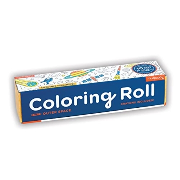 Mudpuppy Outer Space Coloring Roll – 10 Feet of Fun