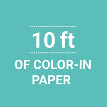 Mudpuppy Outer Space Coloring Roll – 10 Feet of Fun