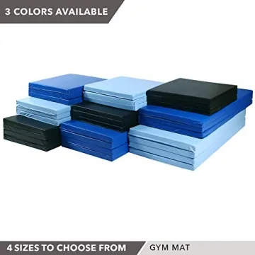 Comfortable Folding Gym Mat for Home Workouts 4'x10'