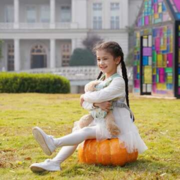 GAGAKU Baby Doll Carrier for Little Girls Doll Carrier for Toddlers Toy Baby Carrier for Kids, Reborn Baby Doll Accessories - Green (Sunflower)