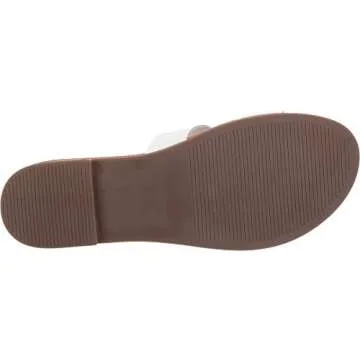 Steve Madden Dariella White Leather Sandals - Summer Style