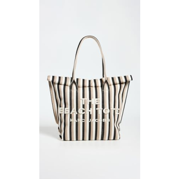 Marc Jacobs Striped Jacquard Beach Tote Bag for All