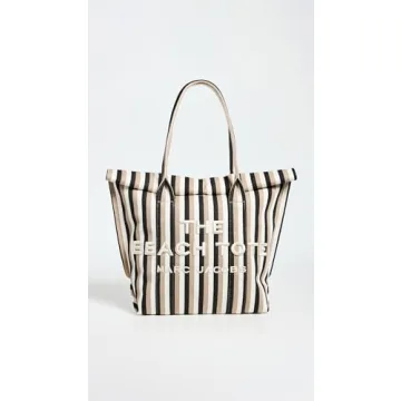 Marc Jacobs Striped Jacquard Beach Tote Bag for All