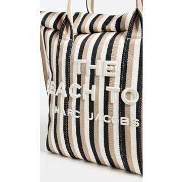Marc Jacobs Striped Jacquard Beach Tote Bag for All
