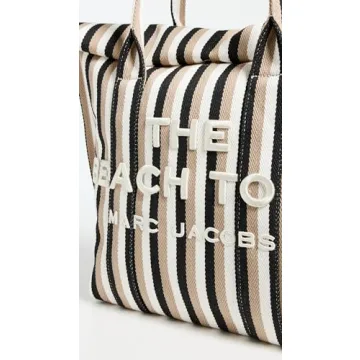 Marc Jacobs Striped Jacquard Beach Tote Bag for All