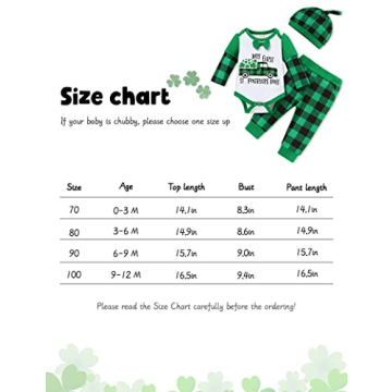 Esobrerie Baby Boy's St. Patrick's Outfit Perfect for Photos