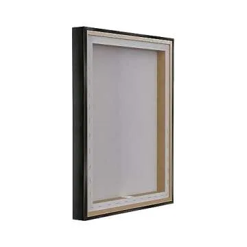 Stupell Industries Flamingo & Lush Nature Framed Floater Canvas Wall Art by Christine Reichow