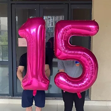 Hot Pink 15 Balloon for Birthdays and Anniversaries