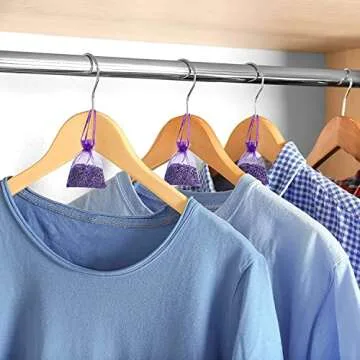 Lavande Sur Terre Lavender Sachets Set of 24 Fresh Natural Scents