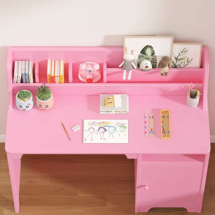Kids Desk and Chair Set for Study Room