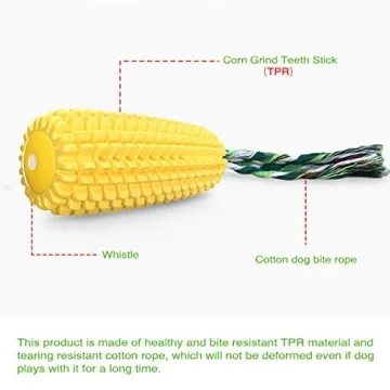 Durable Squeaky Chew Toy for Aggressive Dogs