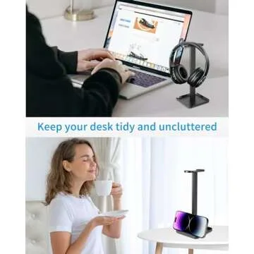 Ultimate XMANA 2-in-1 Headphone Stand & Phone Holder