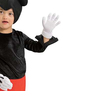 Mickey Mouse Adaptive Costume, Official Disney Costume with Accessibility Features