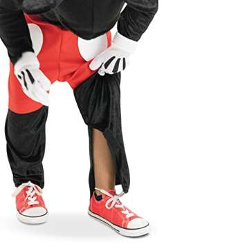Mickey Mouse Adaptive Costume, Official Disney Costume with Accessibility Features
