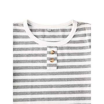 fhutpw Baby Boys 2Pcs Summer Outfits Short Sleeve T-Shirt Tops Elastic Waistband Shorts Set Toddler Clothes (Strips + Brown, 2-3T)