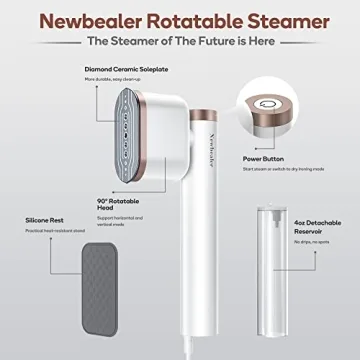 Newbealer 1200W Handheld Steamer Fast Heat Leak-Proof
