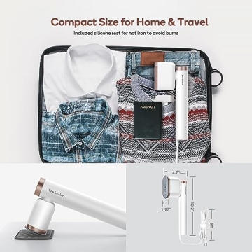 Newbealer 1200W Handheld Steamer Fast Heat Leak-Proof