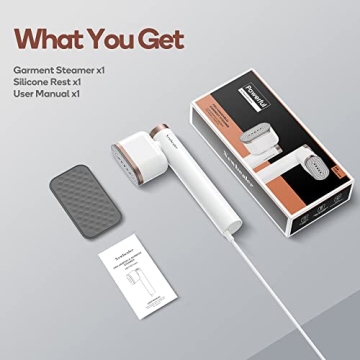 Newbealer 1200W Handheld Steamer Fast Heat Leak-Proof