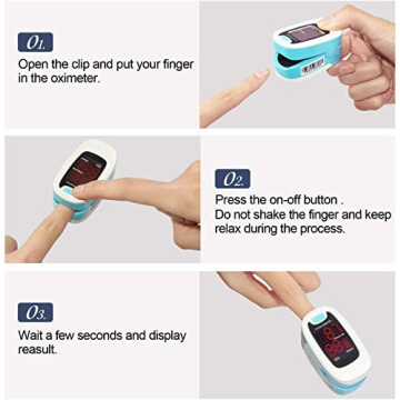 Contec LED CMS50M Pulse Oximeter SpO2 PR Monitor