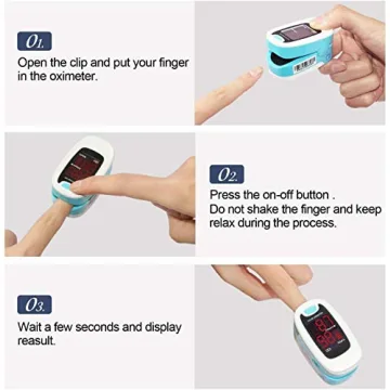 Contec LED CMS50M Pulse Oximeter SpO2 PR Monitor