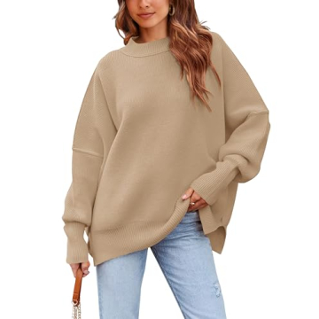 PRETTYGARDEN Cozy Mock Neck Pullover Sweater