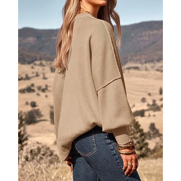 PRETTYGARDEN Cozy Mock Neck Pullover Sweater