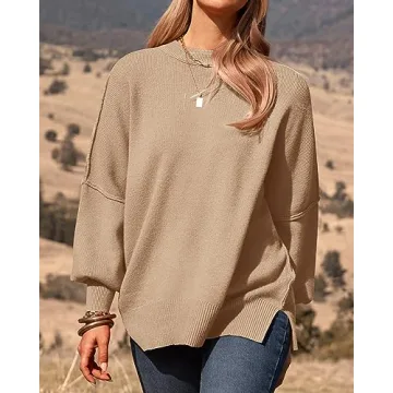 PRETTYGARDEN Cozy Mock Neck Pullover Sweater