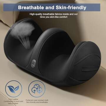 Oioll Foot Massager with Heat - Deep Tissue Relief for All