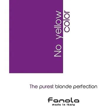 Fanola No Yellow Mask - Effective Toning for Blonde Hair