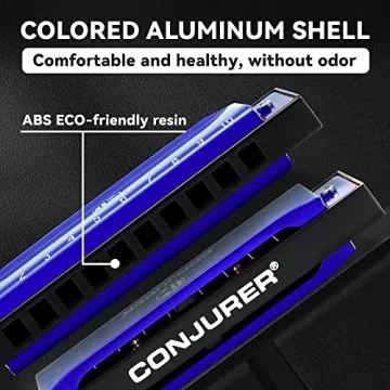 CONJURER Blues Harmonica Perfect for Kids and Beginners