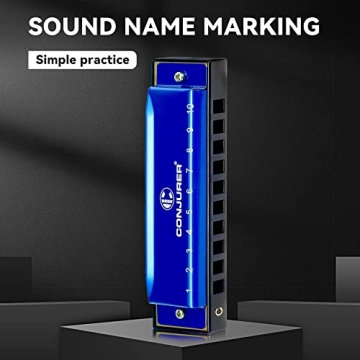 CONJURER Blues Harmonica Perfect for Kids and Beginners