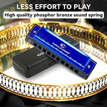 CONJURER Blues Harmonica Perfect for Kids and Beginners