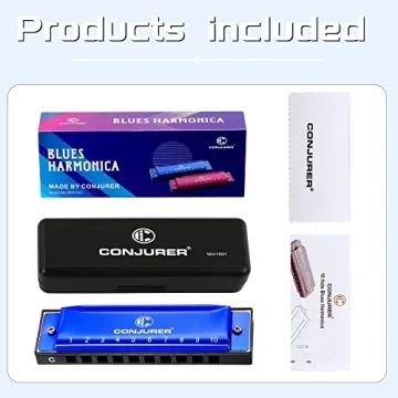 CONJURER Blues Harmonica Perfect for Kids and Beginners