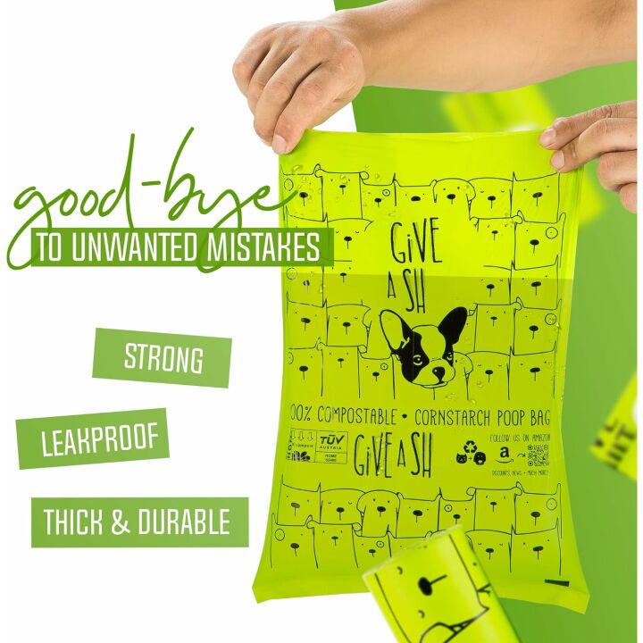 Home Compostable Dog Poop Bags - 240 Count