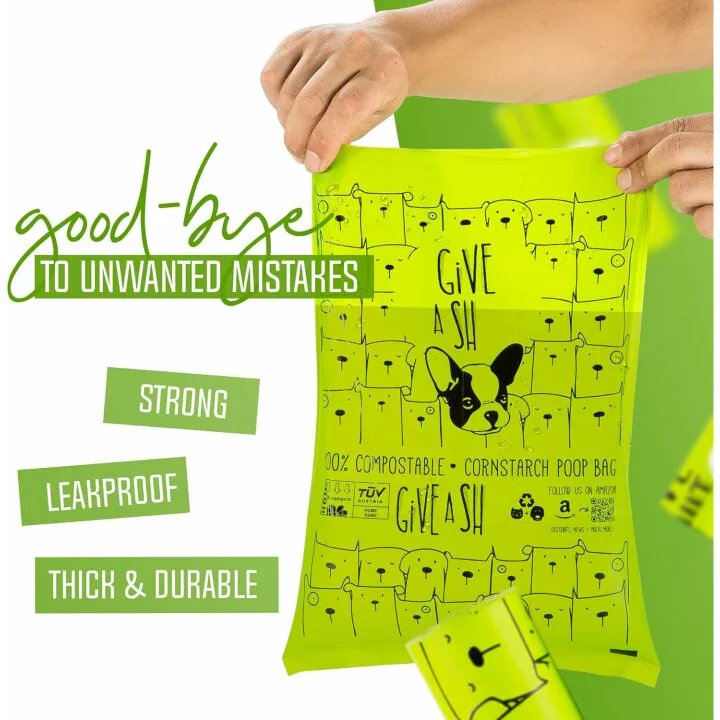 Home Compostable Dog Poop Bags - 240 Count