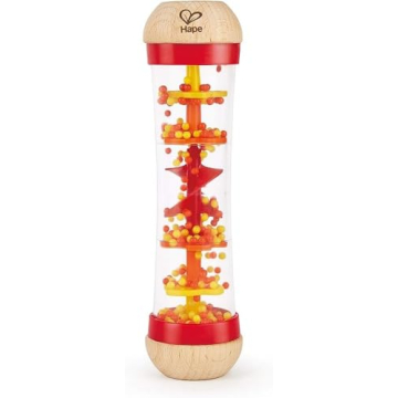 Hape Beaded Raindrop Rattle Musical Toy for Infants