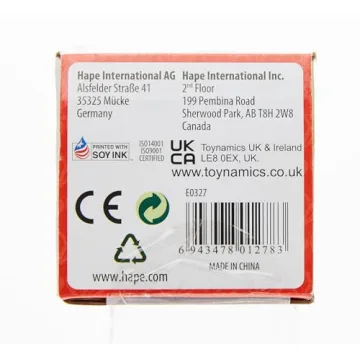 Hape Beaded Raindrop Rattle Musical Toy for Infants