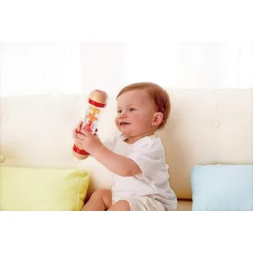 Hape Beaded Raindrop Rattle Musical Toy for Infants