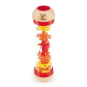 Hape Beaded Raindrop Rattle Musical Toy for Infants