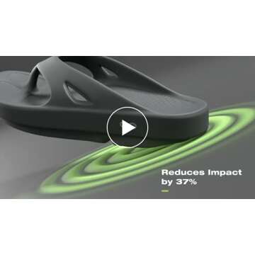 OOFOS OOahh Slide - Lightweight Recovery Footwear - Reduces Stress on Feet, Joints & Back - Machine Washable