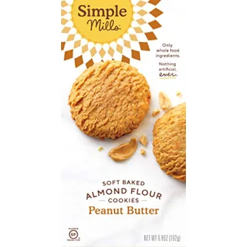 Simple Mills Gluten-Free Peanut Butter Cookies, 3-Pack