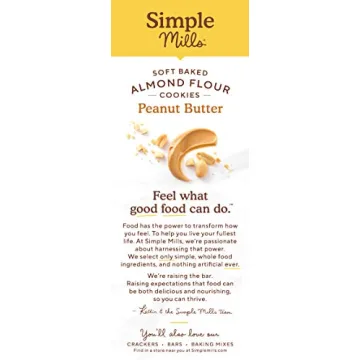 Simple Mills Gluten-Free Peanut Butter Cookies, 3-Pack
