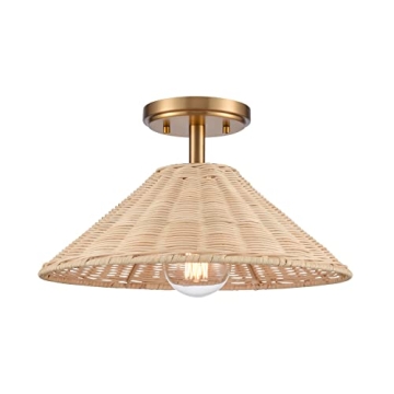 Elk Home Rydell 1-Light Semi Flush Ceiling Light